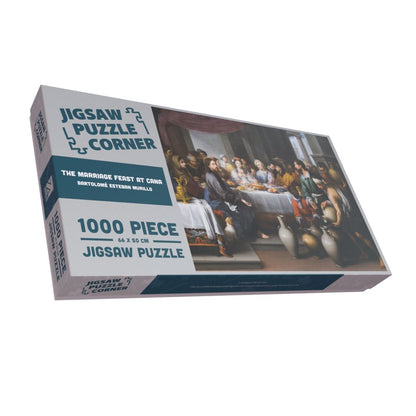 The Marriage Feast at Cana - Bartolomé Esteban Murillo 1000 or 500 Piece Jigsaw Puzzle