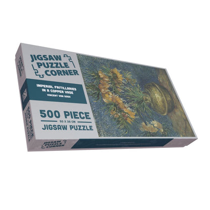 Vincent van Gogh - Imperial Fritillaries in a Copper Vase 1000 or 500 Piece Jigsaw Puzzle