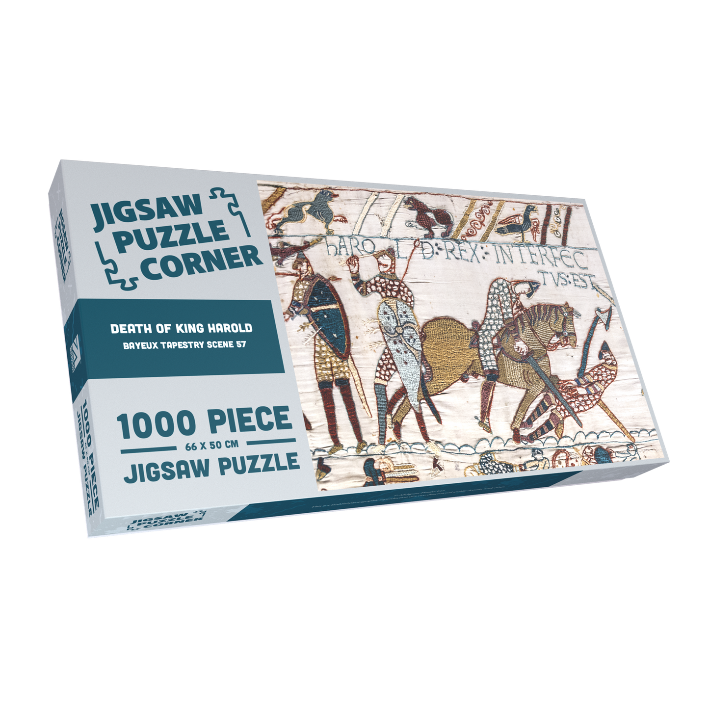 Bayeux Tapestry: Scene 57 – Death of King Harold Jigsaw Puzzle