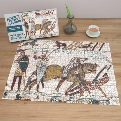 Bayeux Tapestry: Scene 57 – Death of King Harold Jigsaw Puzzle