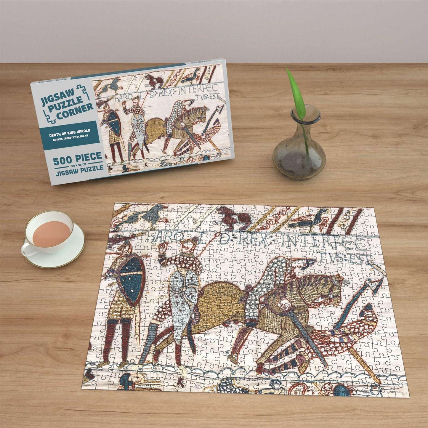 Bayeux Tapestry: Scene 57 – Death of King Harold Jigsaw Puzzle