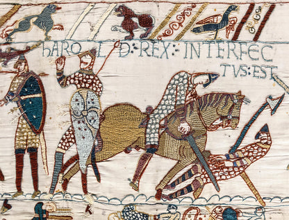 Bayeux Tapestry: Scene 57 – Death of King Harold Jigsaw Puzzle