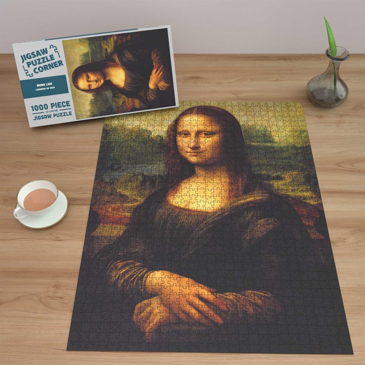 Mona Lisa by Leonardo da Vinci Fine Art Jigsaw Puzzle