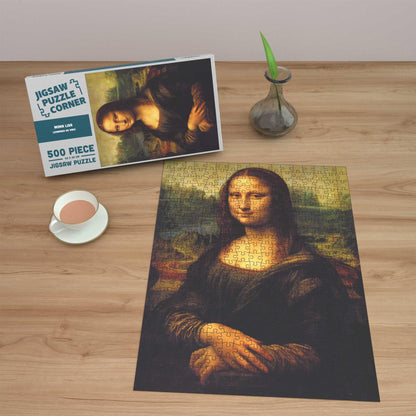 Mona Lisa by Leonardo da Vinci Fine Art Jigsaw Puzzle