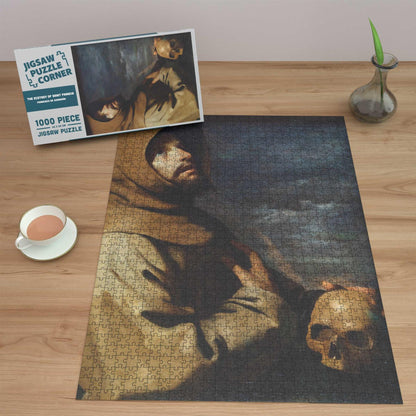 The Ecstasy of Saint Francis by Francisco de Zurbarán Fine Art Jigsaw Puzzle