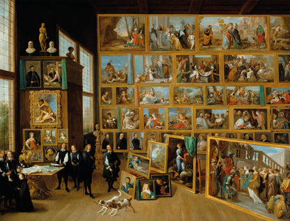 Archduke Leopold Gallery Jigsaw Puzzle - David Teniers