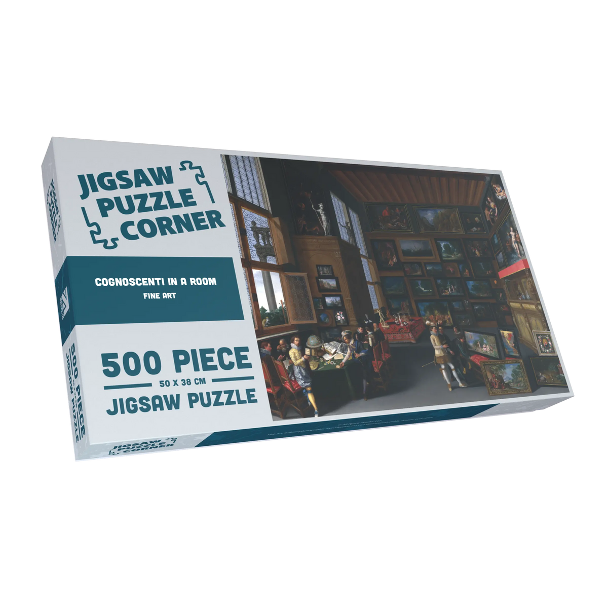 Cognoscenti in a Room Jigsaw Puzzle - Fine Art