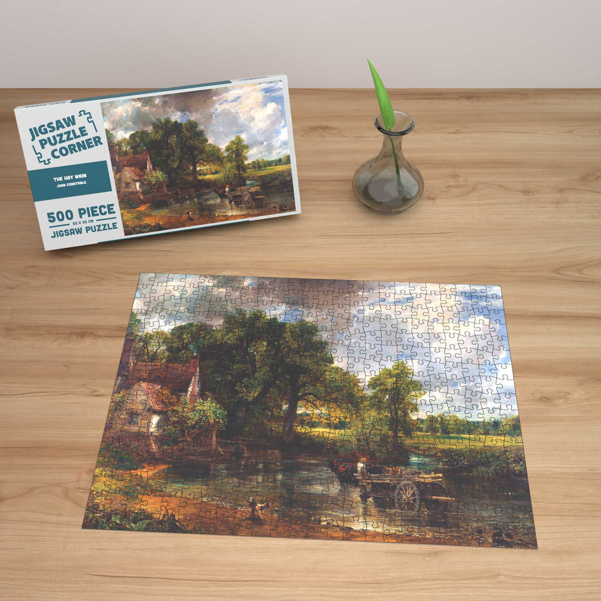 The Hay Wain Jigsaw Puzzle - John Constable
