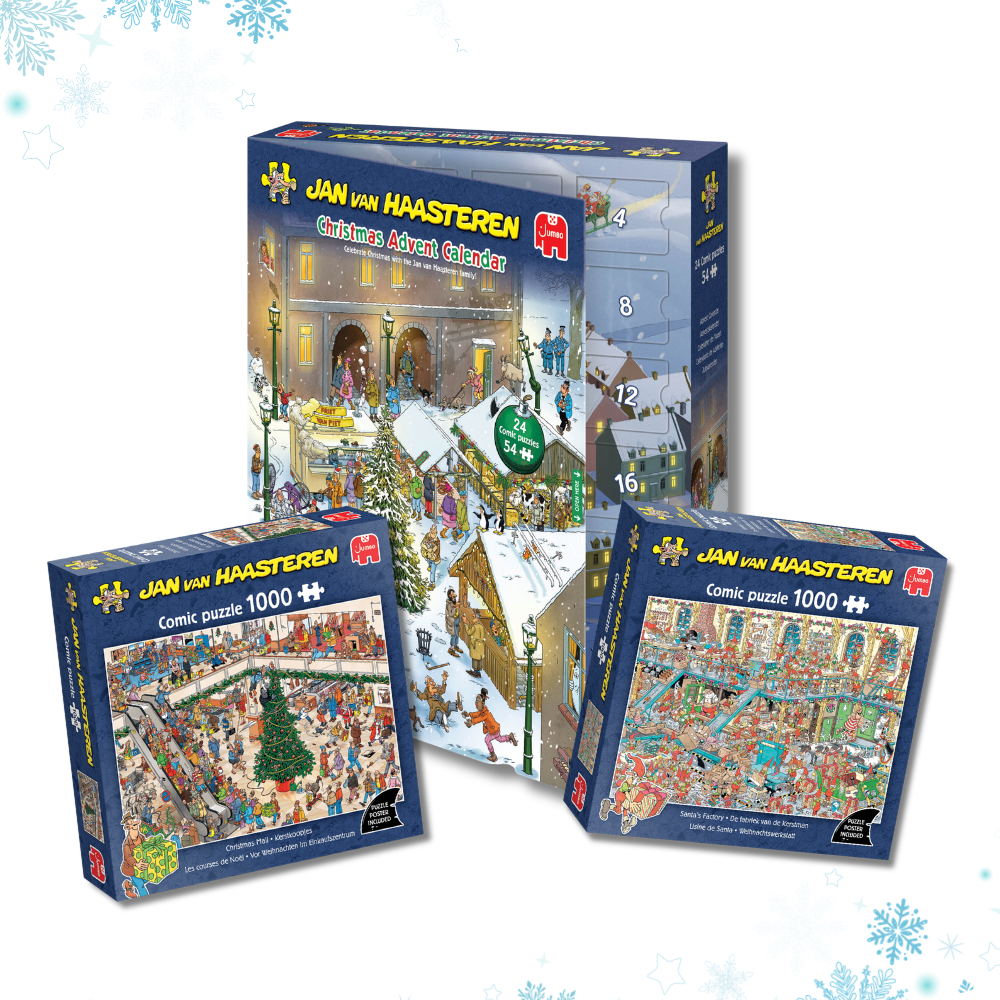 PRE-ORDER Jan Van Haasteren Christmas Bundle - Save 15% Off!