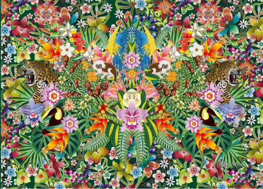 Catalina Estrada - Jungle Dream 1000 Piece Jigsaw Puzzle