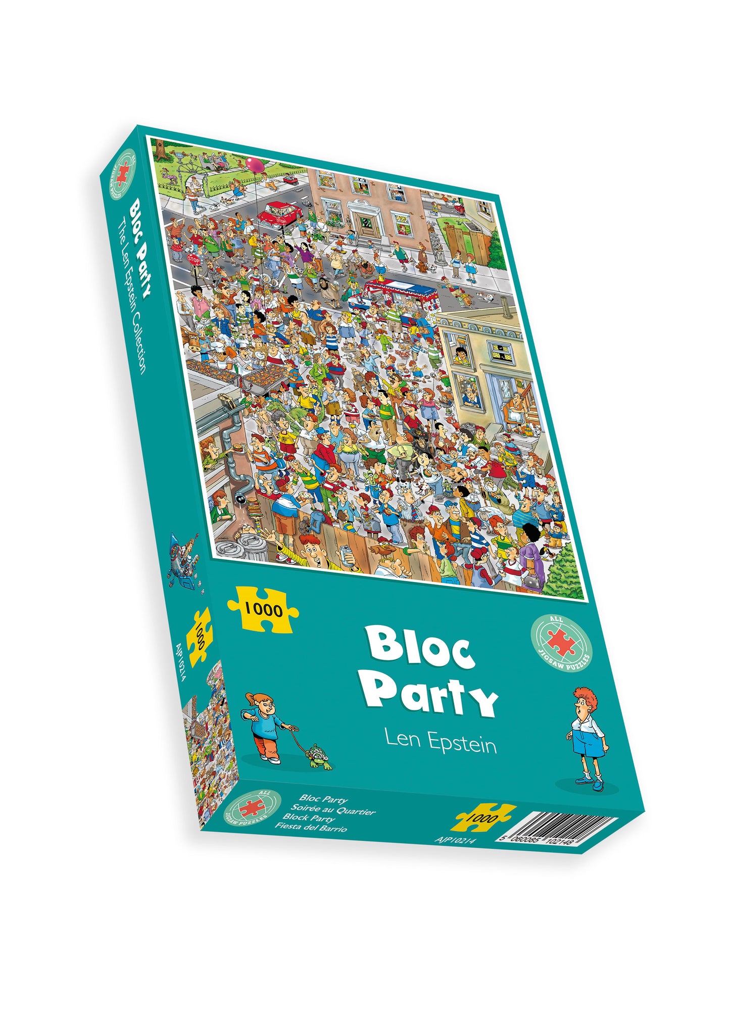 Bloc Party - Len Epstein 1000 Piece Jigsaw Puzzle