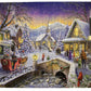 Christmas Village Glow 1000  Piece Jigsaw Puzzle