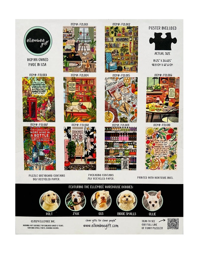 Part of Me Says - 1000 Piece Soft Touch Jigsaw Puzzle