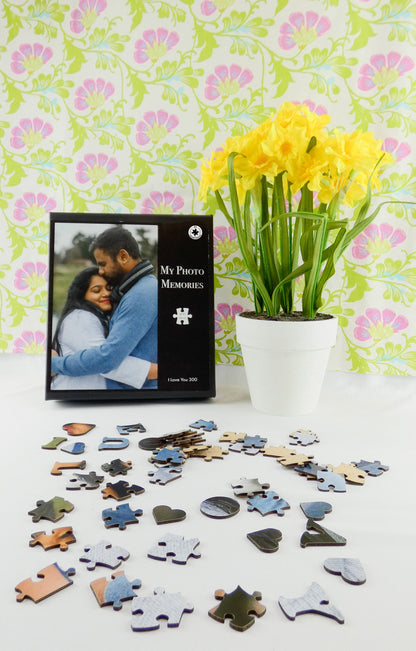 My Photo Memories - Love - 300 Piece Wooden Puzzle