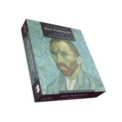 Self Portrait by Vincent van Gogh 300 Piece Wooden Jigsaw Puzzle