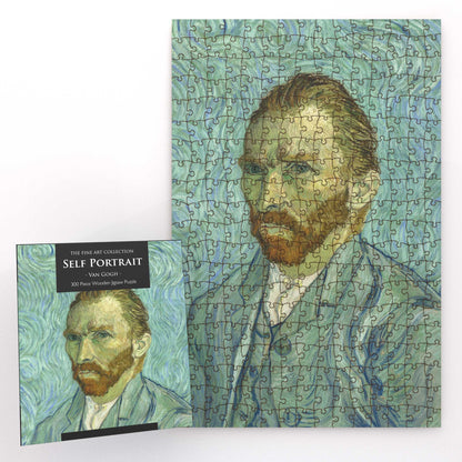 Self Portrait by Vincent van Gogh 300 Piece Wooden Jigsaw Puzzle