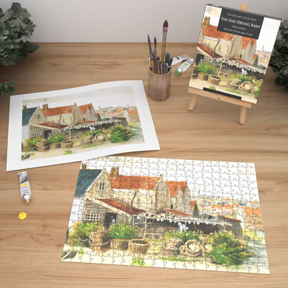 The Fish Drying Barn by Van Gogh 300 Piece Wooden Jigsaw Puzzle