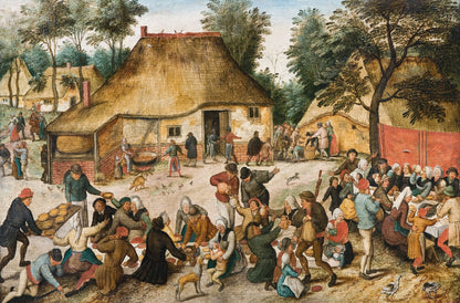 The Peasant Wedding 300 Piece Wooden Jigsaw Puzzle