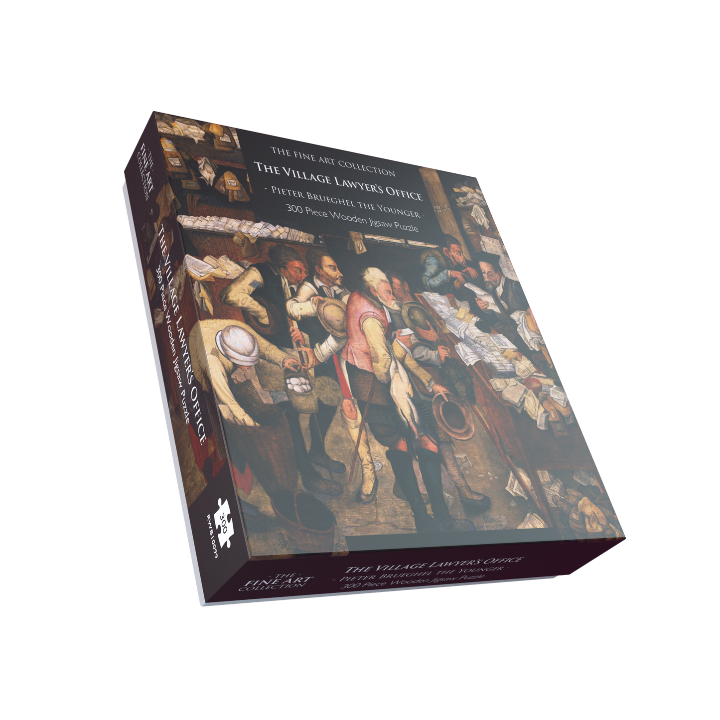 The Village Lawyer's Office 300 Piece Wooden Jigsaw Puzzle