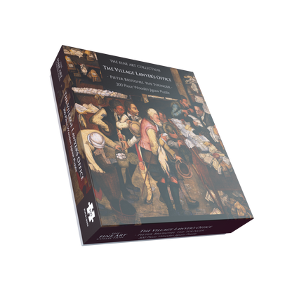 The Village Lawyer's Office 300 Piece Wooden Jigsaw Puzzle