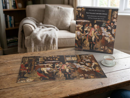 The Village Lawyer's Office 300 Piece Wooden Jigsaw Puzzle