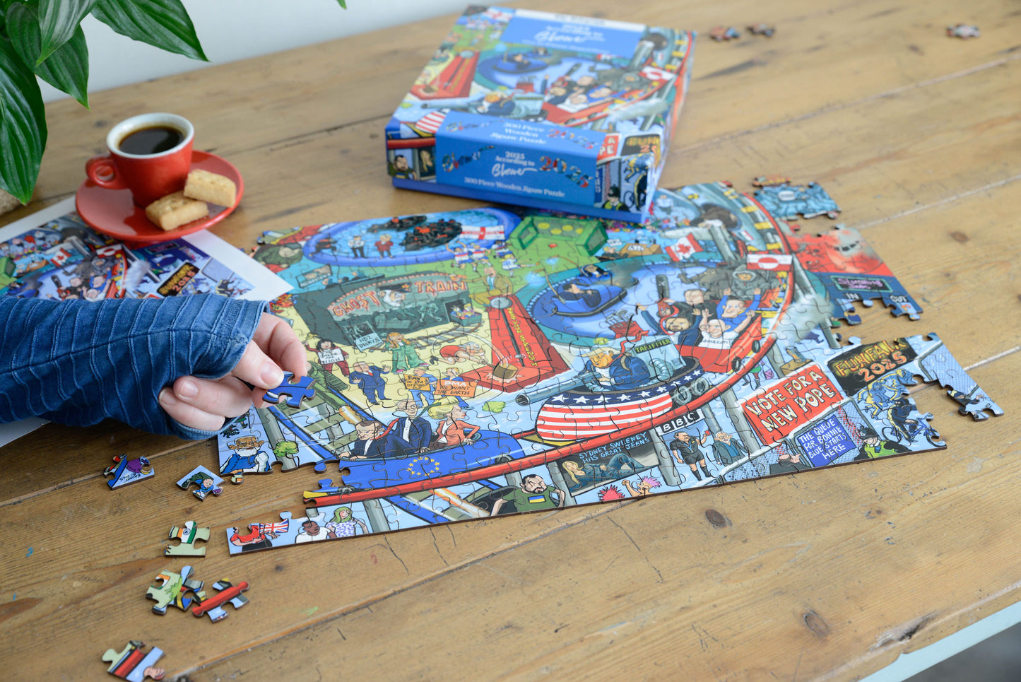 PRE-ORDER 2025 According to Blower 1000 or 300 Piece Jigsaw Puzzle