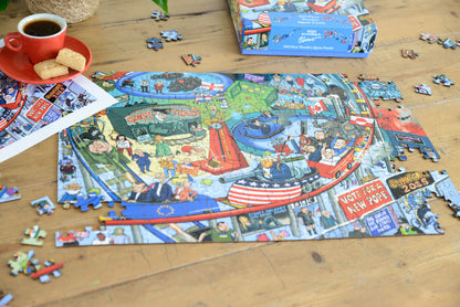 PRE-ORDER 2025 According to Blower 1000 or 300 Piece Jigsaw Puzzle
