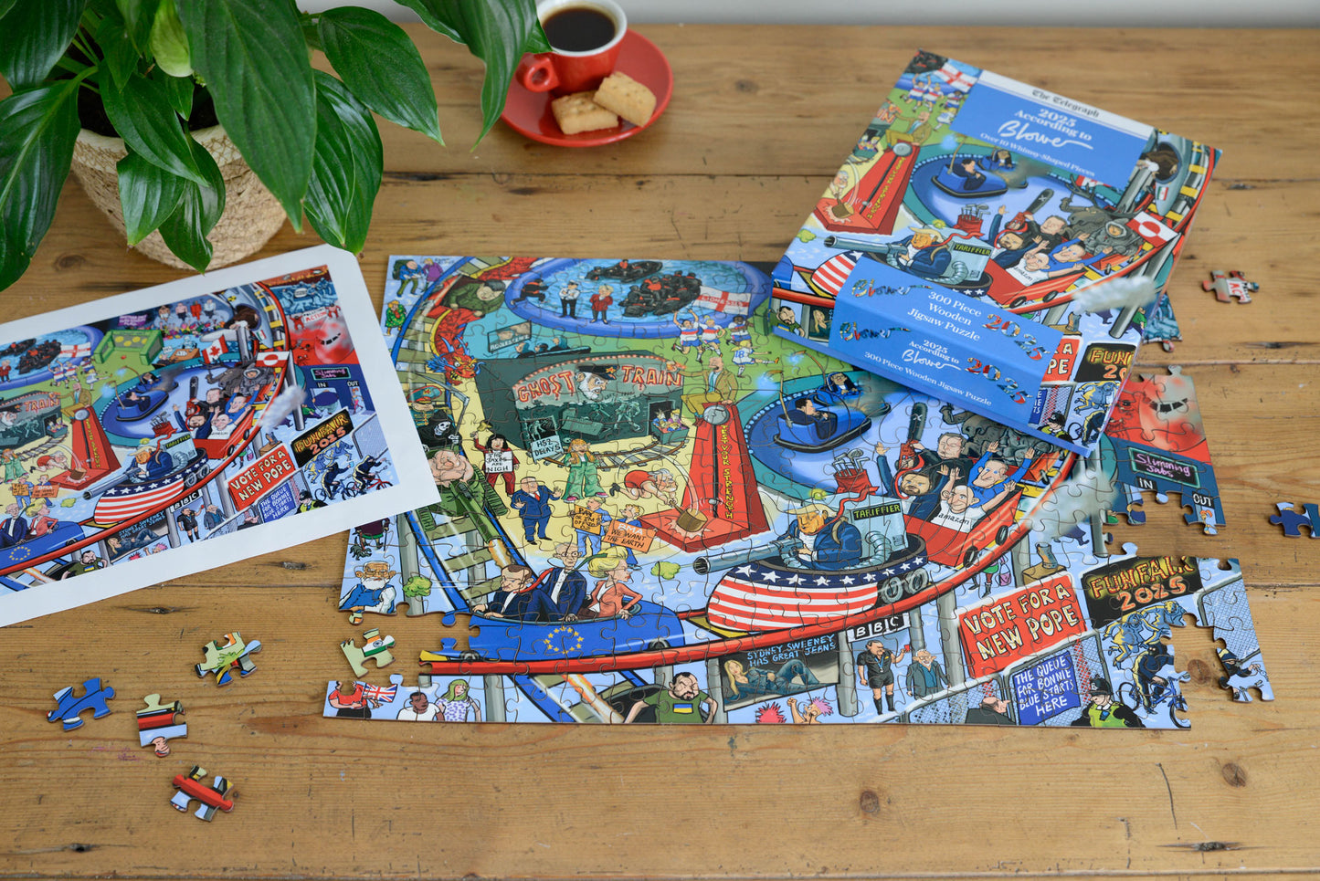 PRE-ORDER 2025 According to Blower 1000 or 300 Piece Jigsaw Puzzle