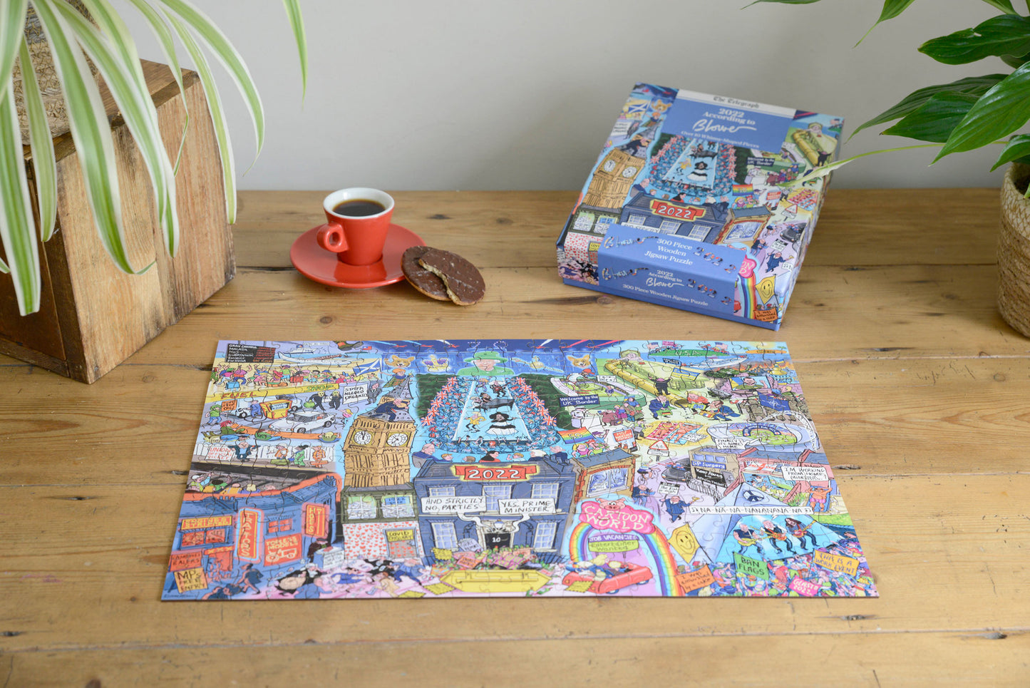 2022 According to Blower 1000 or 300 Piece Jigsaw Puzzle