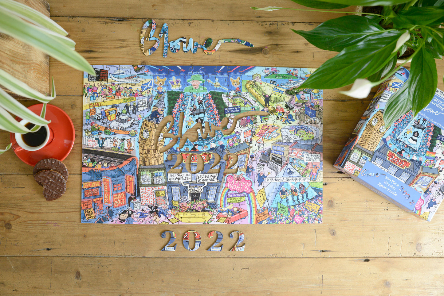 2022 According to Blower 1000 or 300 Piece Jigsaw Puzzle