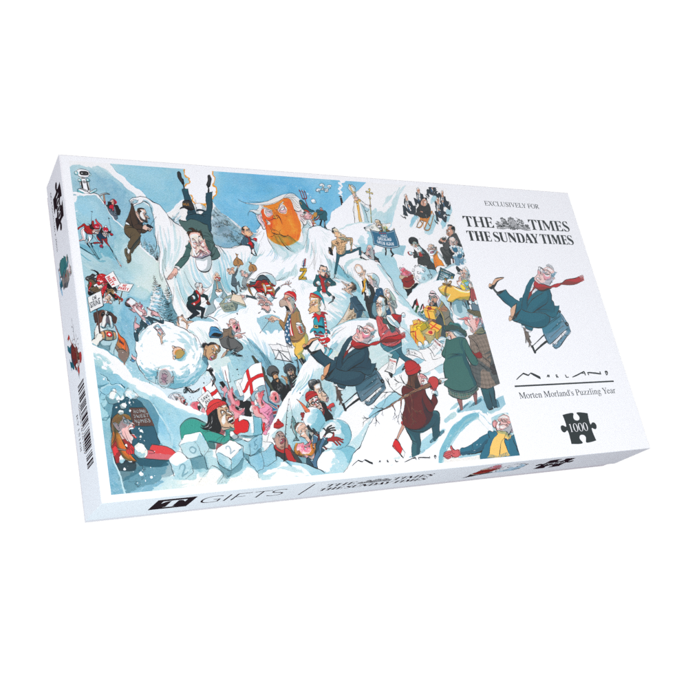 PRE-ORDER The Times 'Morten Morland's Puzzling Year' 1000 Piece Jigsaw Puzzle
