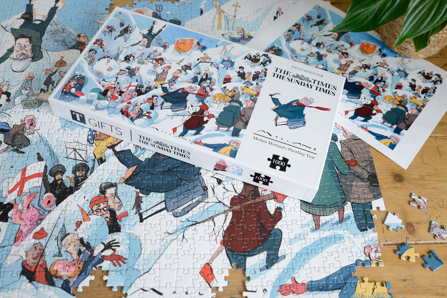 PRE-ORDER The Times 'Morten Morland's Puzzling Year' 1000 Piece Jigsaw Puzzle