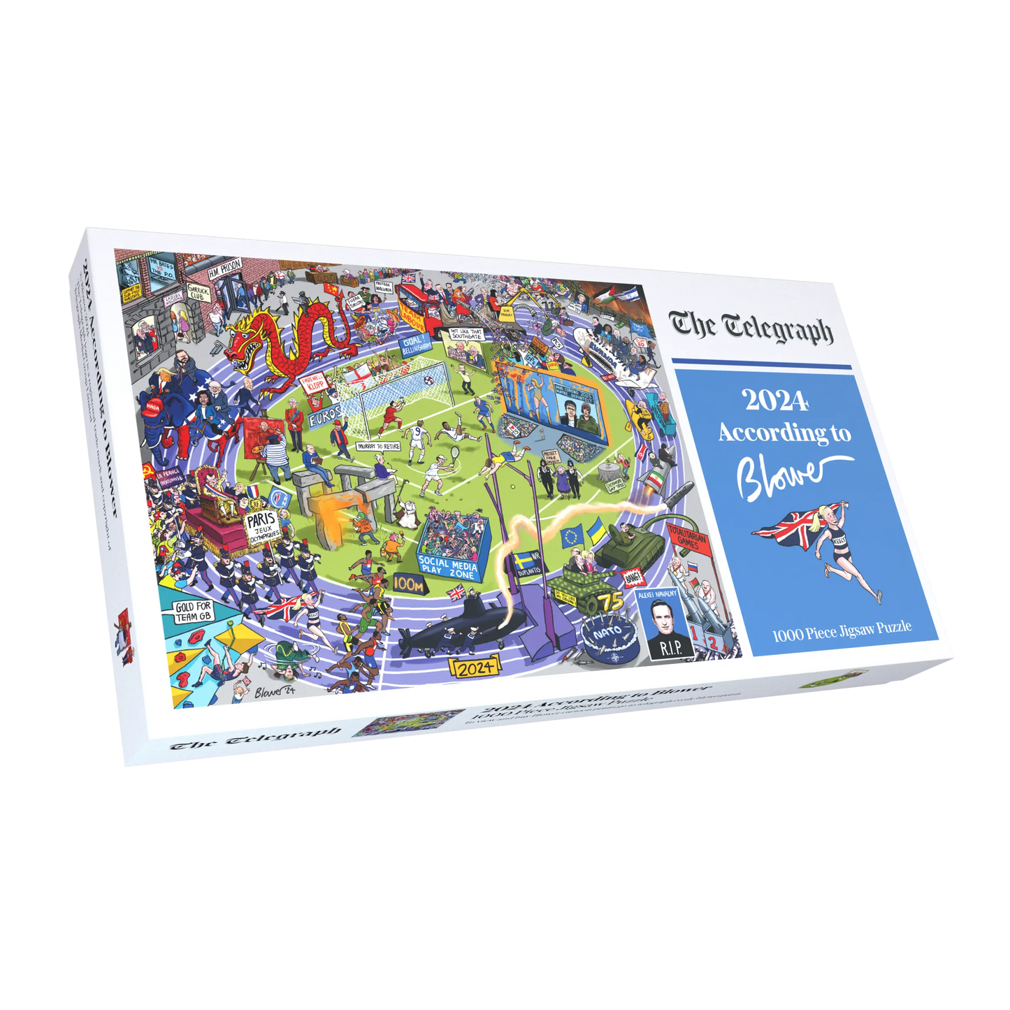 2024 According to Blower 1000 or 300 Piece Jigsaw Puzzle