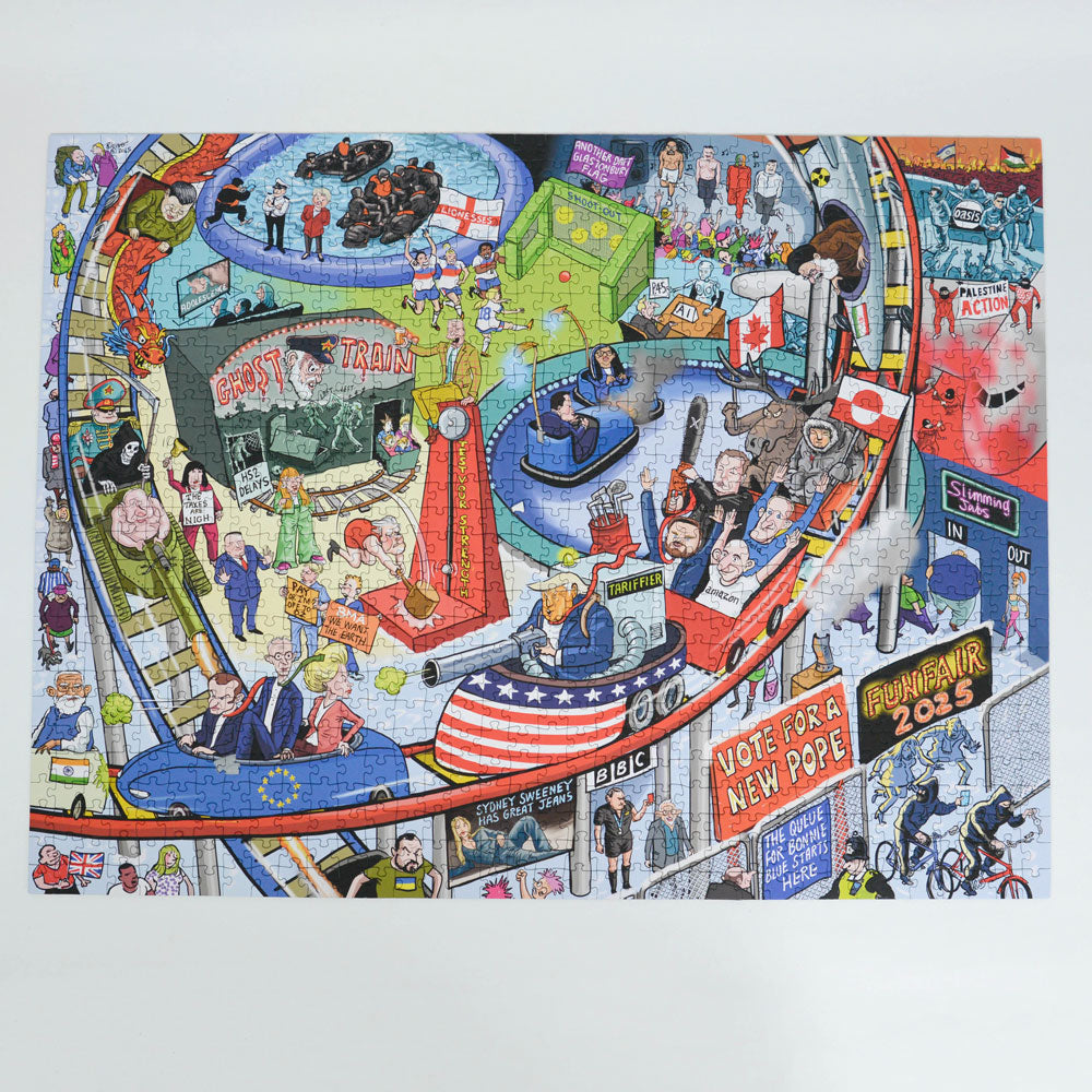 PRE-ORDER 2025 According to Blower 1000 or 300 Piece Jigsaw Puzzle