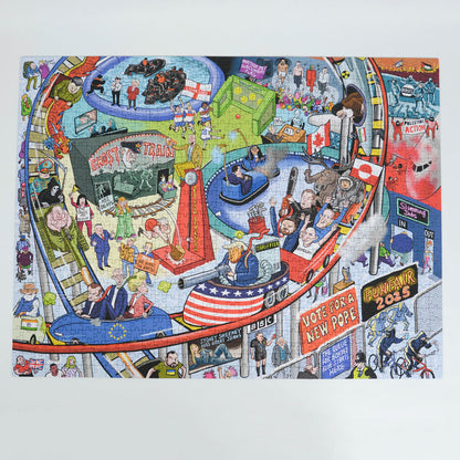 PRE-ORDER 2025 According to Blower 1000 or 300 Piece Jigsaw Puzzle