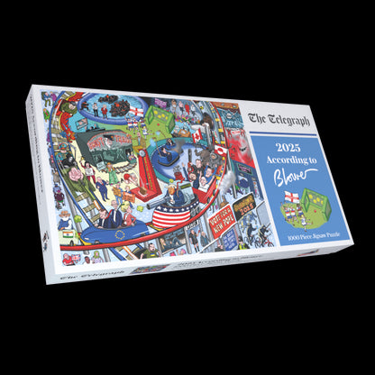 PRE-ORDER 2025 According to Blower 1000 or 300 Piece Jigsaw Puzzle