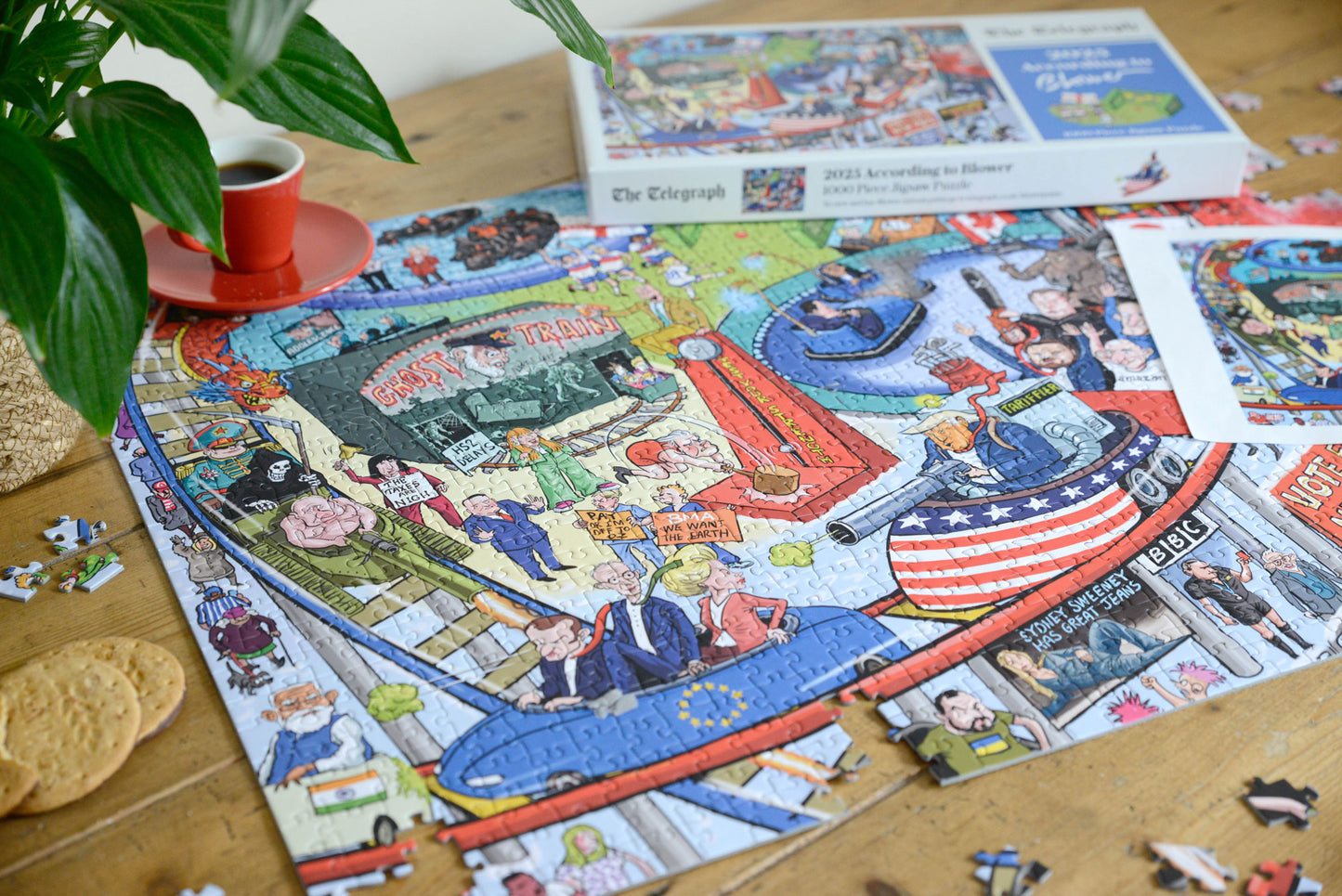 PRE-ORDER 2025 According to Blower 1000 or 300 Piece Jigsaw Puzzle