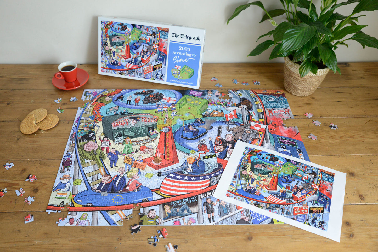 PRE-ORDER 2025 According to Blower 1000 or 300 Piece Jigsaw Puzzle