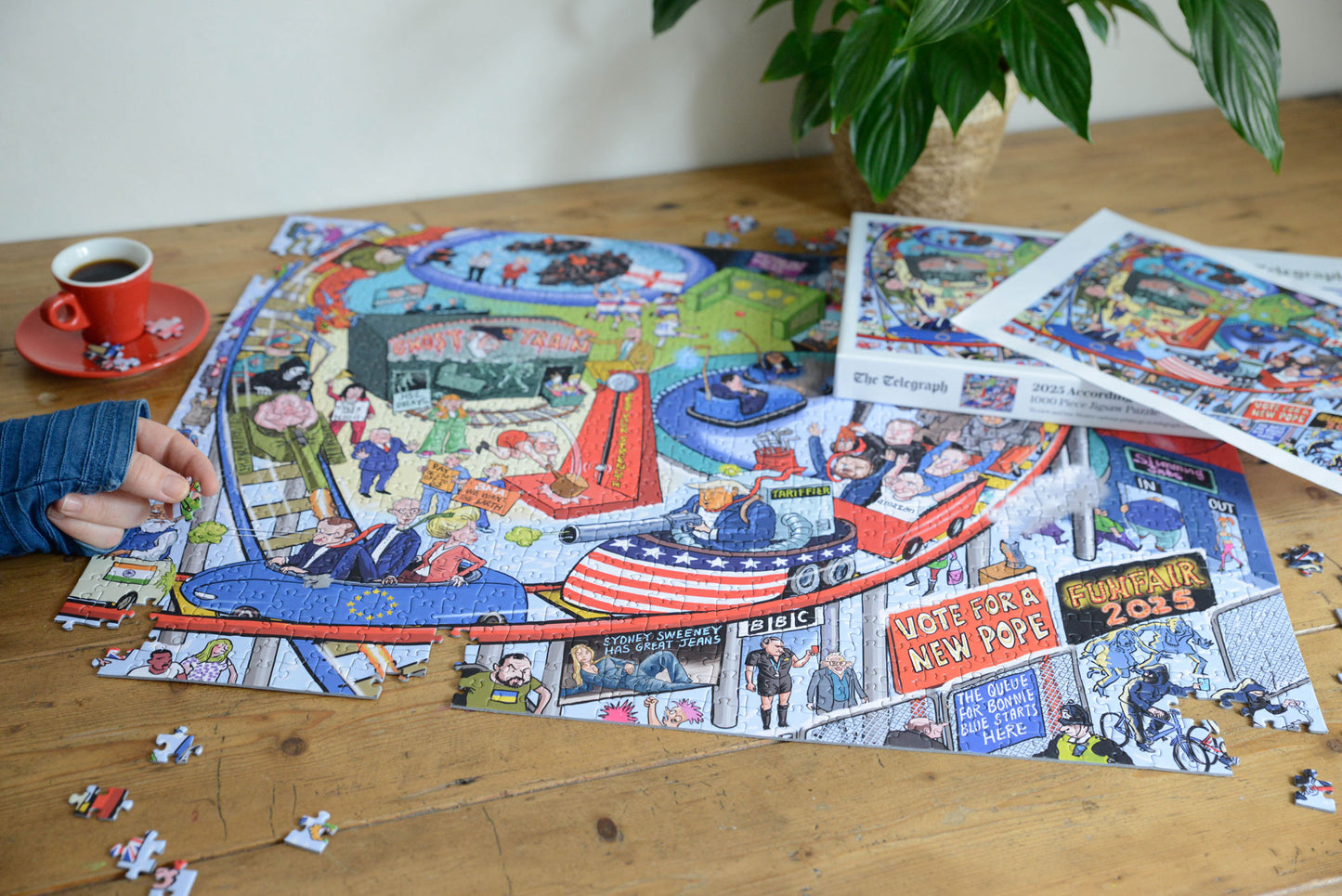 PRE-ORDER 2025 According to Blower 1000 or 300 Piece Jigsaw Puzzle