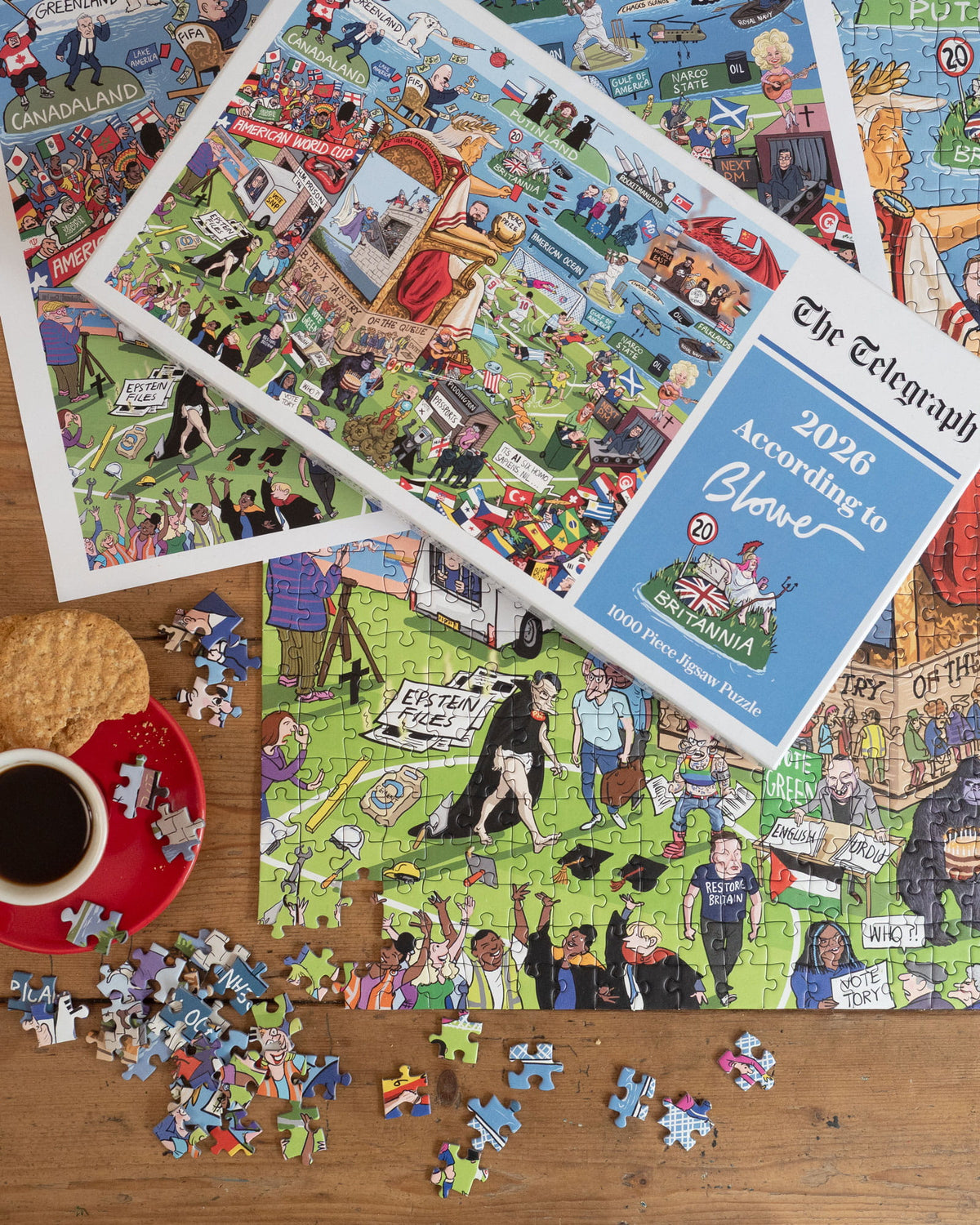 PRE-ORDER Telegraph 2026 According to Blower 1000 Piece Jigsaw Puzzle