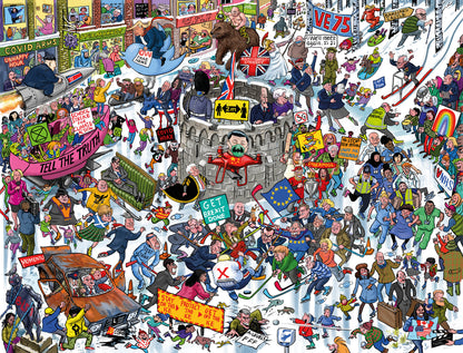 2020 According to Blower 1000 or 300 Piece Jigsaw Puzzle