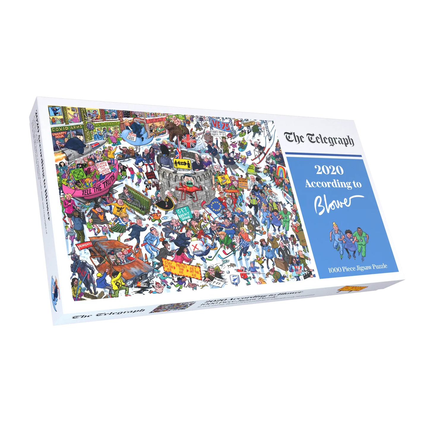 2020 According to Blower 1000 or 300 Piece Jigsaw Puzzle