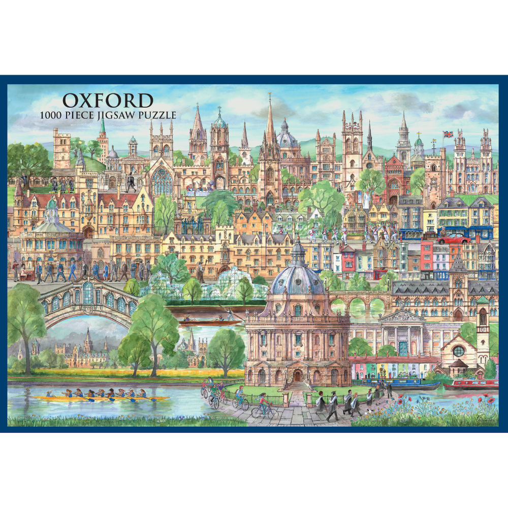 Oxford by K.J.Lewis 1000 Piece Jigsaw Puzzle