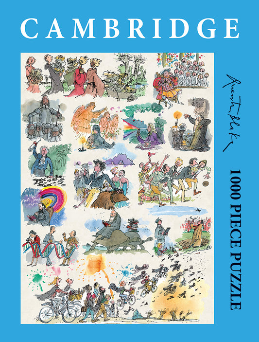 Cambridge 800 by Quentin Blake 1000 Piece Jigsaw Puzzle
