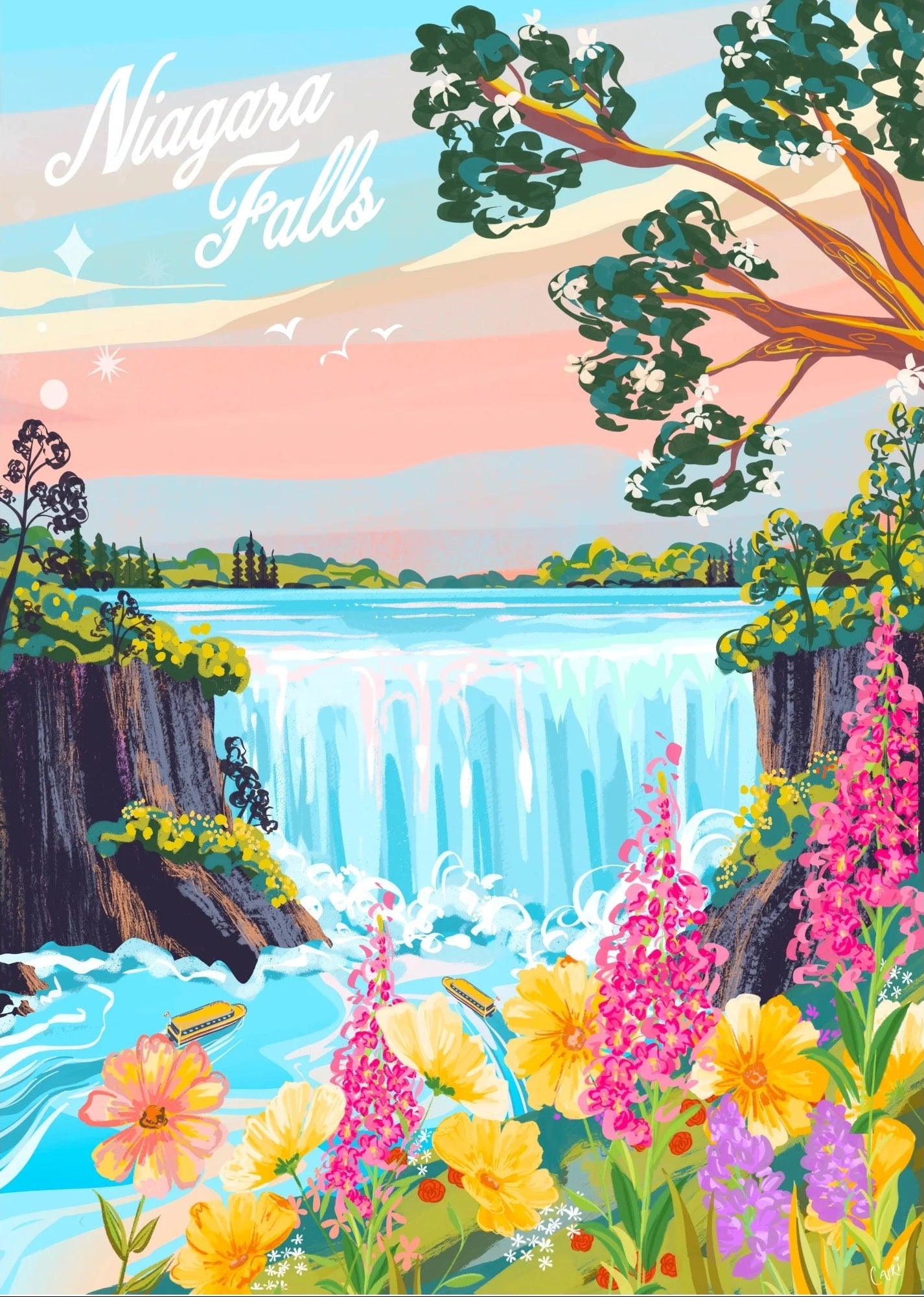 Niagra Falls 500 Piece Jigsaw Puzzle