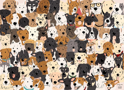 Rescue dogs 1000 Piece Jigsaw Puzzle