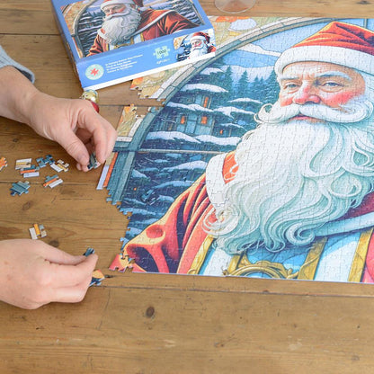 St Nicholas Stained Glass Window 1000 Piece Jigsaw