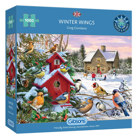 Winter Wings 1000 Piece Jigsaw Puzzle
