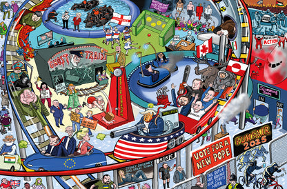 PRE-ORDER 2025 According to Blower 1000 or 300 Piece Jigsaw Puzzle
