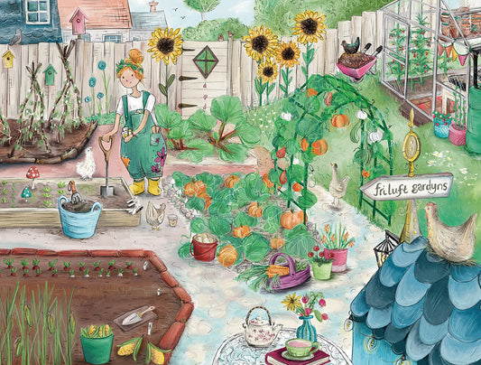 Escape to the Garden 1000 Piece Jigsaw Puzzle